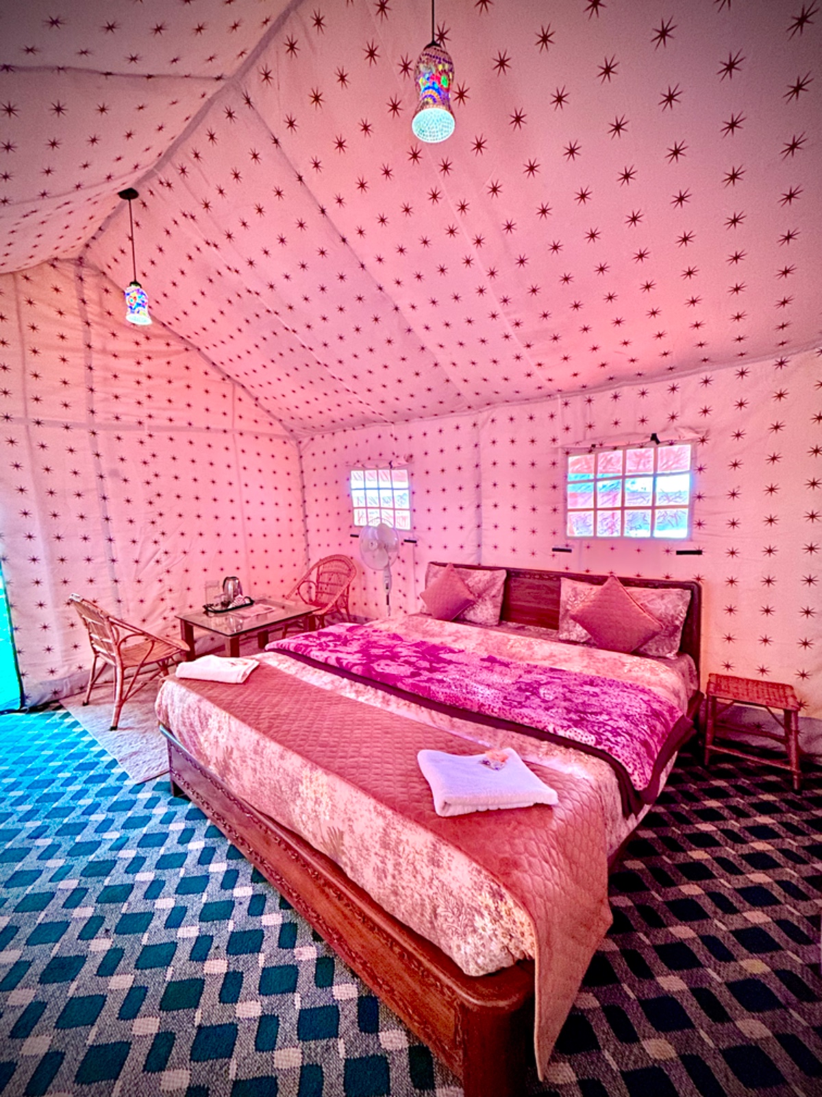 The Posh Camps Kashmir - starlit sky